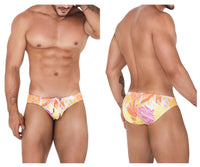 Intelligent 1519 Briefs de natation persane Color jaune