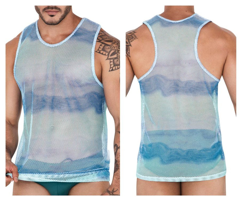 Intelligent 1521 Adriatic Tank Top Color bleu