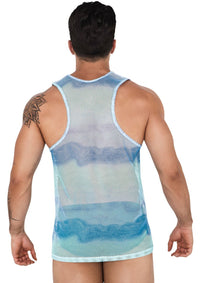 Clever 1521 Adriatic Tank Top اللون الأزرق