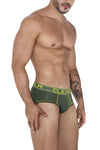 Clair 1527 Briefs du détroit couleur verte