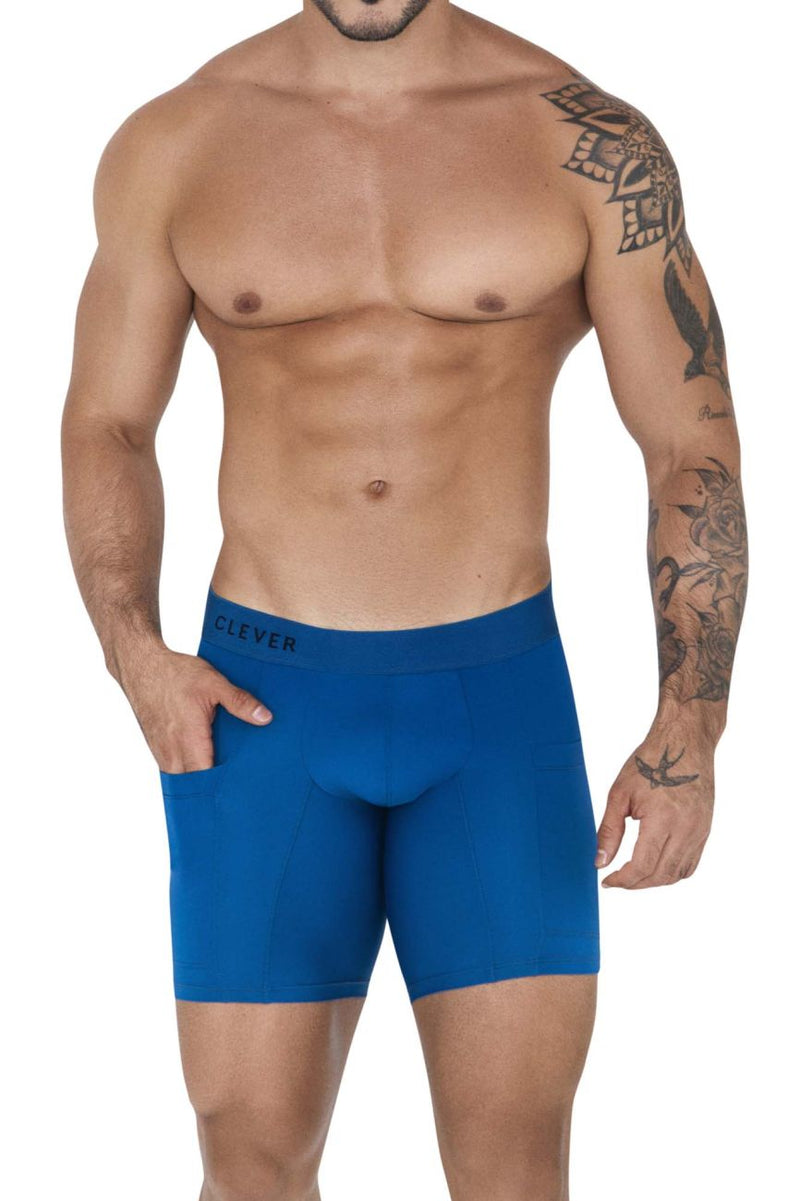 Increíble 1528 Arctic Boxer Briefs Color Gasena azul