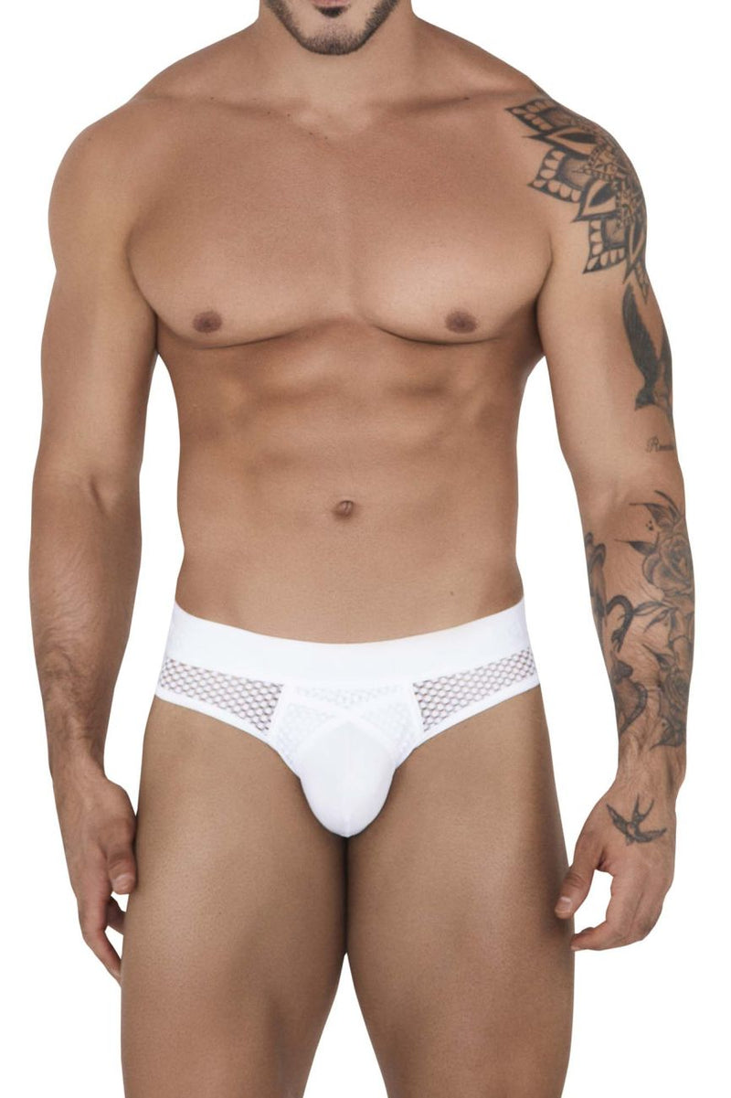 Clever 1532 Swirl Briefs Color White