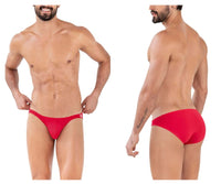 Inteligente 1608 beatnik bikini color rojo