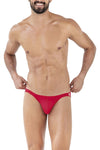 Inteligente 1608 beatnik bikini color rojo