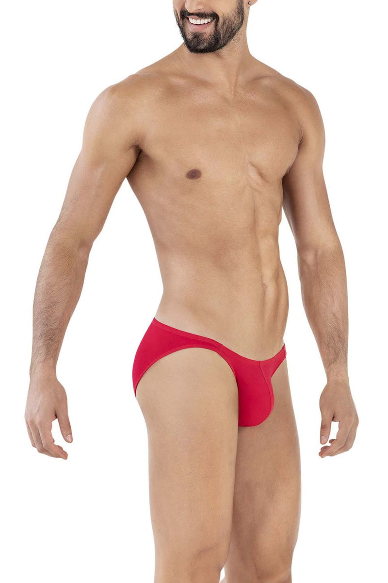 Inteligente 1608 beatnik bikini color rojo