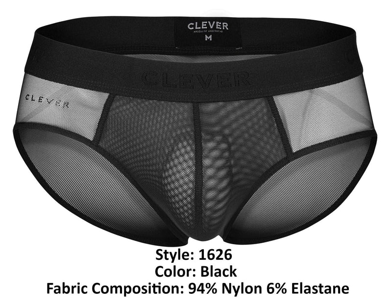 Clever 1626 Yin Yang Briefs Color Black