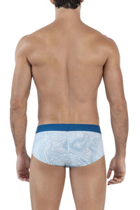 Intelligent 1641 Briefs emphatiques Color bleu