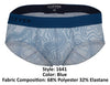 Intelligent 1641 Briefs emphatiques Color bleu