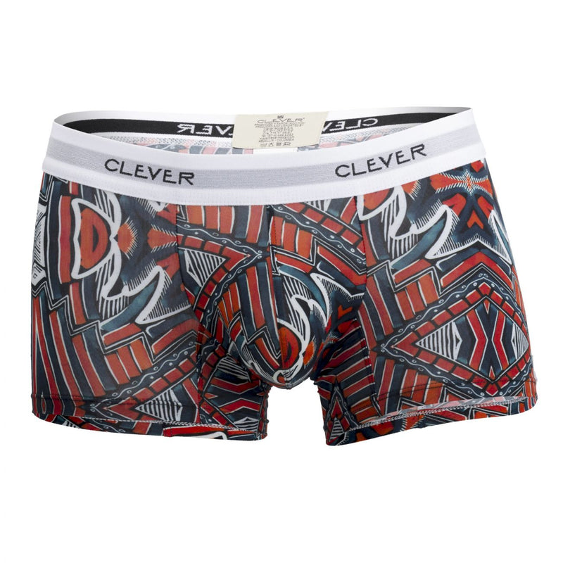 Intelligent 2390 boxer raffiné Briefs Couleurs rouges