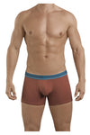 Intelligent 2394 Brief de boxer attrayant couleur marron