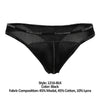 Doreanse 1216-blk de tanga desnuda color negro