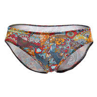 Doreanse 1217-PRN Groovy Bikini Couleur imprimée