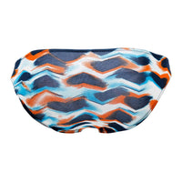 Doreanse 1238-PRN Waves Brief Couleur imprimée