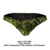 Doreanse 1257-Prn Space Venom Briefs Couleurs imprimées