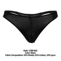 Doreanse 1280-blk Hang-Loose Thong Color negro