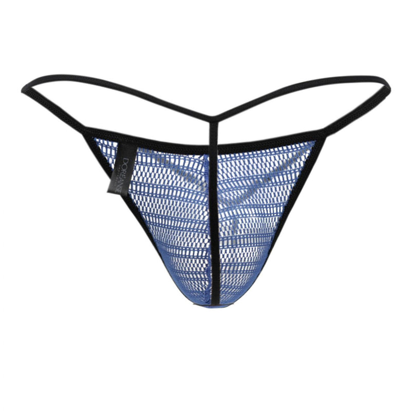 Doreanse 1306 Blu Mesh G-string string couleur bleu