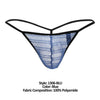 Doreanse 1306-blu jesh g-string पेटी रंग नीला