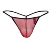 Doreanse 1306-Red जाल g-string पेटी रंग लाल