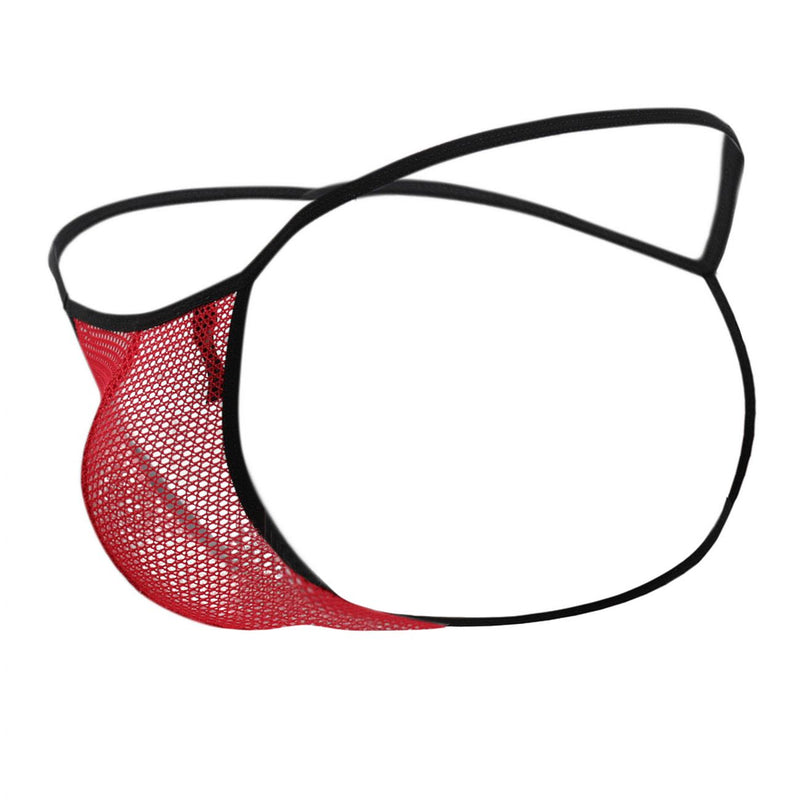 Doreanse 1306-RED Mesh G-string string couleur rouge