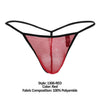 Doreanse 1306-rojo malla g-string tanga color rojo