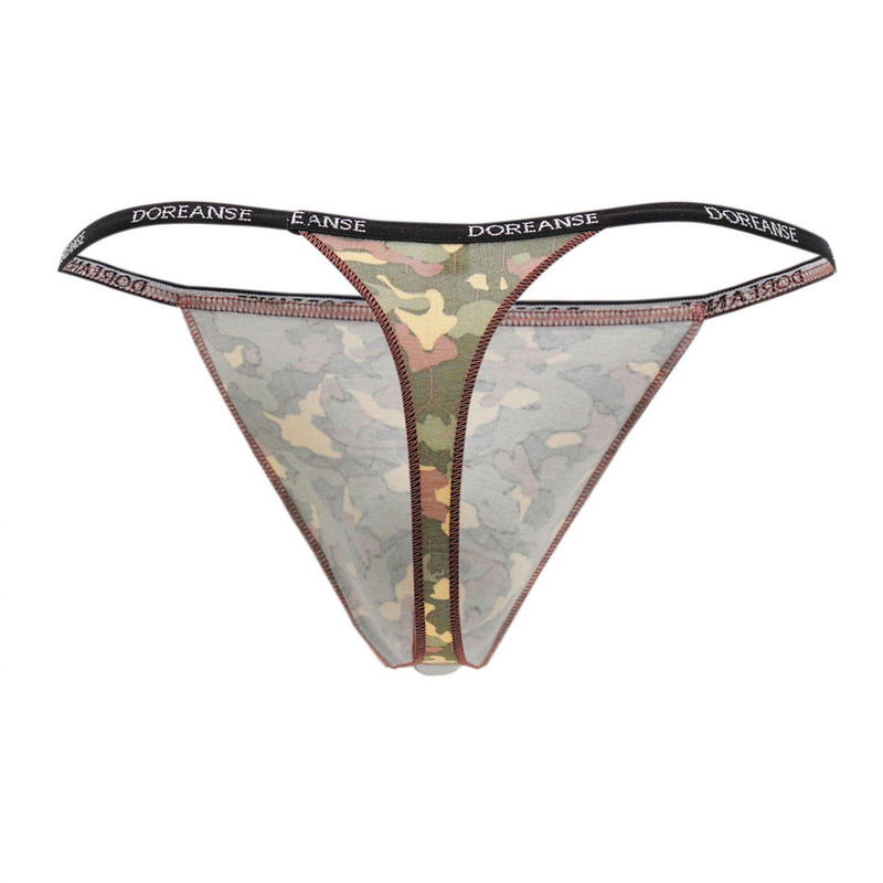 Doreanse 1312-PRN Camouflage String Color imprimé