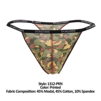 Doreanse 1312-PRN Camouflage String Color imprimé