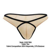 Doreanse 1332-Tan Loop tanga color color bronceado