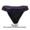 Doreanse 1379 Blk Micromodal Thong Color Negro