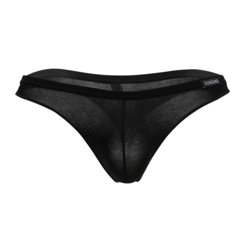 Doreanse 1392-BLK Euro Thong Color Black