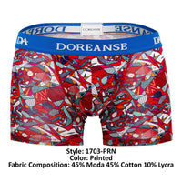 Doreense 1703-PRN Pop Art Trunks مطبوع بالألوان