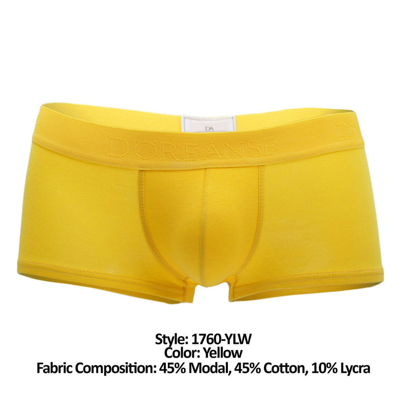 Doreanse 1760-YLW Low-rise Trunk Color Yellow