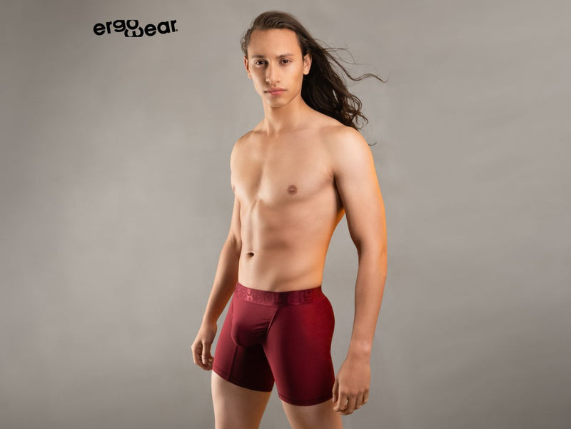 ErgoWear EW1198 FEEL XV سراويل داخلية بوكسر اللون عنابي