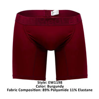 ErgoWear EW1198 FEEL XV Boxer Briefs Color Burgundy