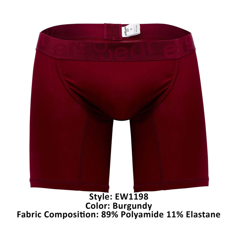 Ergowear EW1198 Feel XV Boxer Briefes Couleur Bourgogne