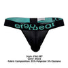 Ergowear EW1387 अधिकतम थोंग रंग काला