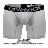 ErgoWear EW1447 MAX SP ملابس داخلية بوكسر اللون فضي رمادي