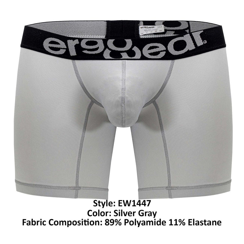 Ergowear EW1447 मैक्स एसपी बॉक्सर ब्रीफ रंग सिल्वर ग्रे