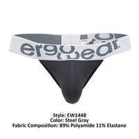 ErgoWear EW1448 MAX SP Thongs اللون رمادي فولاذي