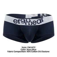 Ergowear EW1472 Max Cotton Trunks color azul marino