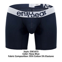 ErgoWear EW1473 MAX سروال داخلي قطني اللون أزرق داكن