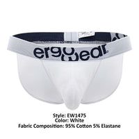 Ergowear EW1475 Max Algodón Bikini Color blanco