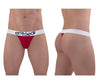 Ergowear EW1478 MAX COTTON Thongs Color Garnet