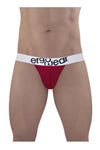 Ergowear EW1478 मैक्स कॉटन थोंग्स कलर गार्नेट