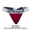 Ergowear EW1478 MAX COTTON Thongs Color Garnet