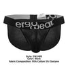 Ergowear EW1483 Color de bikini de algodón máximo negro