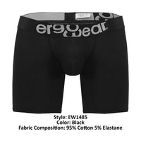 ERGOWEAR EW1485最大棉花拳击式简介颜色黑色