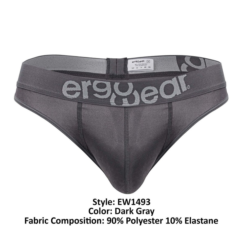 ErgoWear EW1493 HIP Thongs اللون رمادي غامق