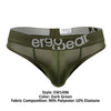 Ergowear EW1496 हिप थोंग रंग गहरे हरे रंग का