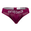 Ergowear EW1499 हिप थोंग्स कलर बरगंडी