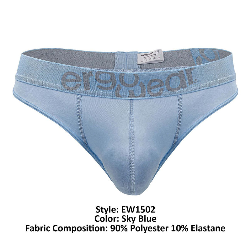 Ergowear ew1502 हिप थोंग रंग आकाश नीला